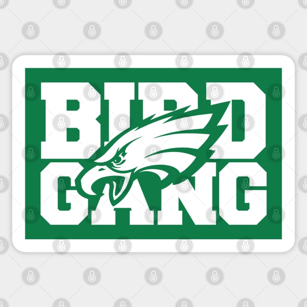 Bird Gang Philadelphia Eagles Sticker by graphictone